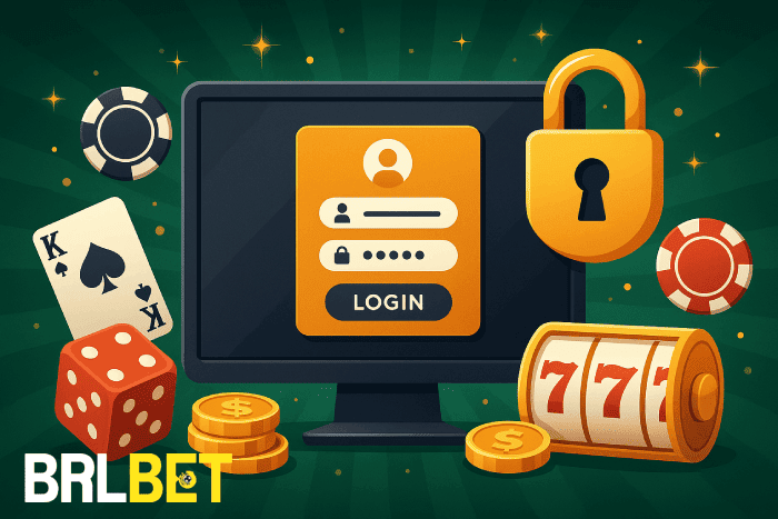 Figura 2 do login da BRL BET